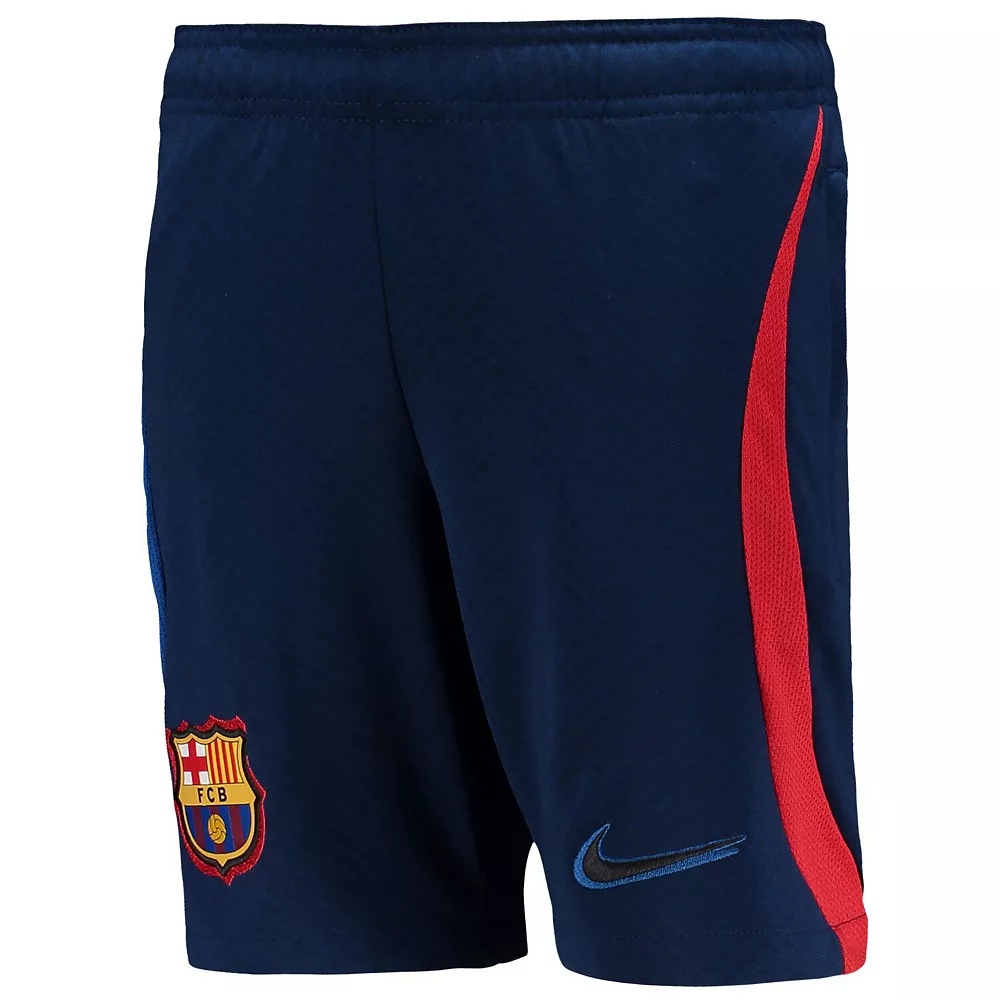 Youth Nike Blue Barcelona Strike Performance Shorts 5 Youth Nike Blue Barcelona Strike Performance Shorts - Image 3