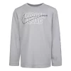Boys 4-7 Nike Swoosh Squad Thermal Long Sleeve Graphic Tee -Kohl's Shop 5685546 Grey