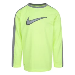 Boys 4-7 Nike All Day Play Long Sleeve Knit Top -Kohl's Shop 5685556 Green