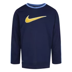 Boys 4-7 Nike All Day Play Long Sleeve Knit Top -Kohl's Shop 5685556 Navy