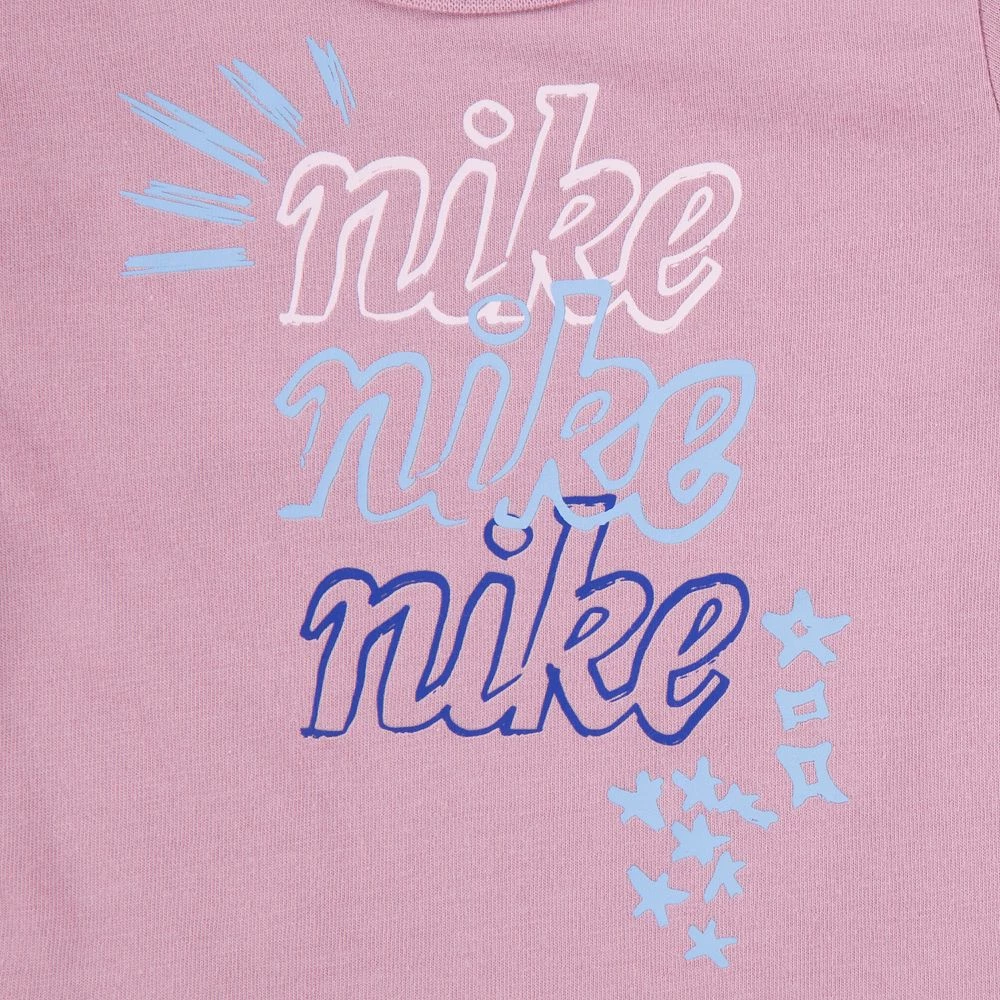 Baby Girl Nike Doodle Dreamer Hoodie, Romper, & Leggings Set 5 Baby Girl Nike Doodle Dreamer Hoodie, Romper, & Leggings Set - Image 3