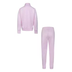 Girls 4-6x Nike Logo Stripe Tricot Jacket & Jogger Pants Set -Kohl's Shop 5688984 ALT