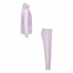 Girls 4-6x Nike Logo Stripe Tricot Jacket & Jogger Pants Set -Kohl's Shop 5688984 ALT3