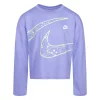 Girls 4-6x Nike Dream Chaser Long Sleeve Big Logo Graphic Tee -Kohl's Shop 5688986 Blue