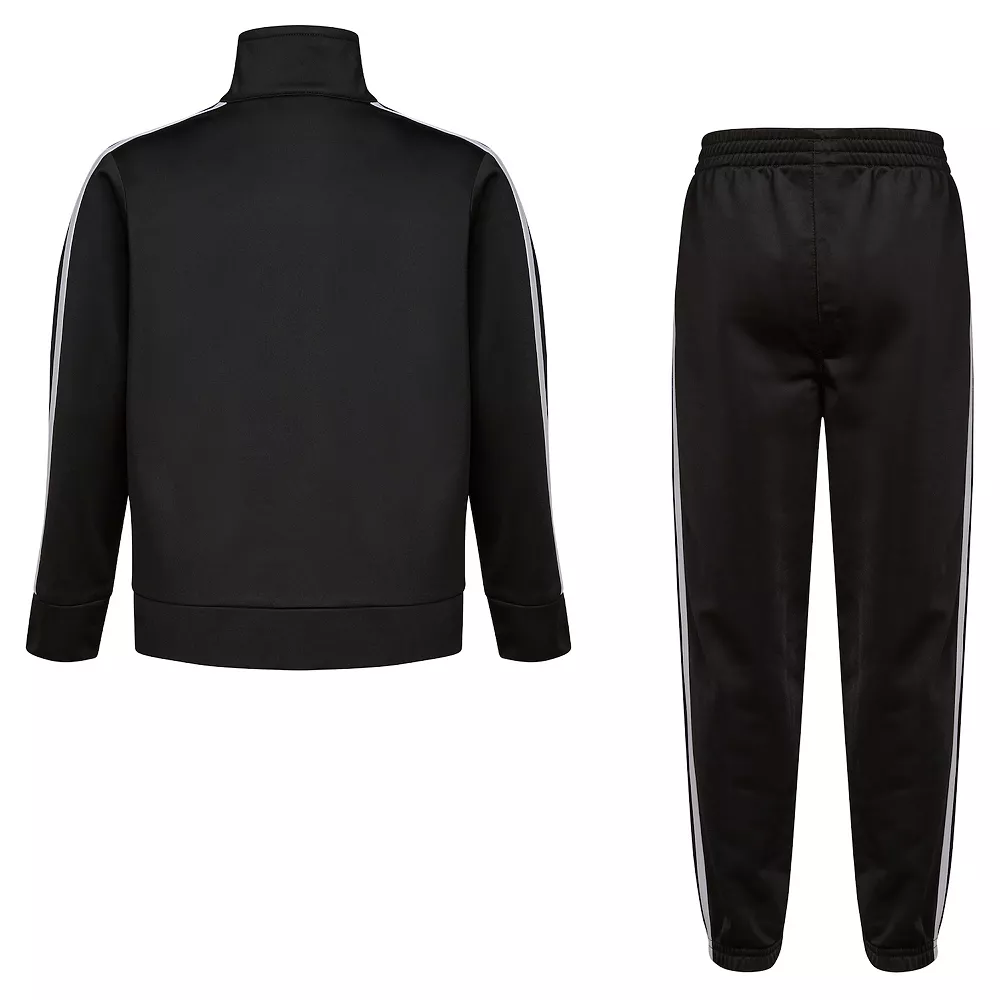 Toddler Boy adidas 2 Piece Essential Tricot Jacket & Pants Set 4 Toddler Boy adidas 2 Piece Essential Tricot Jacket & Pants Set - Image 2