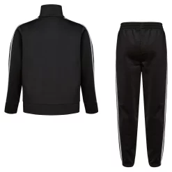 Boys 4-7 adidas Black & White Essential Tricot Track Jacket & Jogger Pants Set -Kohl's Shop 5699119 ALT
