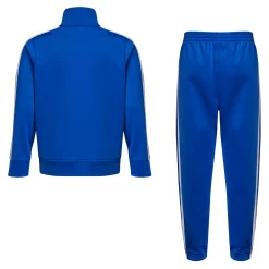 Boys 4-7 adidas Blue & White Essential Tricot Track Jacket & Jogger Pants Set -Kohl's Shop 5699120 ALT