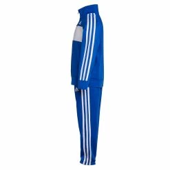 Boys 4-7 adidas Blue & White Essential Tricot Track Jacket & Jogger Pants Set -Kohl's Shop 5699120 ALT3