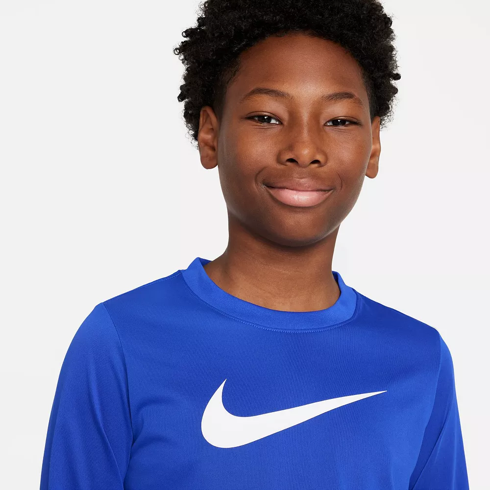 Boys 8-20 Nike Dri-FIT Legend Swoosh Tee 11 Boys 8-20 Nike Dri-FIT Legend Swoosh Tee - Image 9