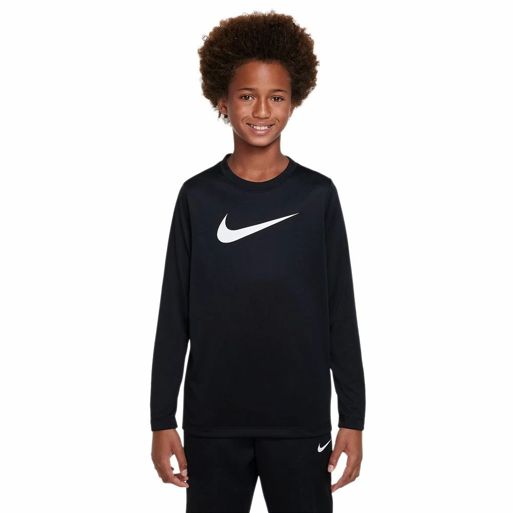 Boys 8-20 Nike Dri-FIT Legend Swoosh Tee 4 Boys 8-20 Nike Dri-FIT Legend Swoosh Tee - Image 2