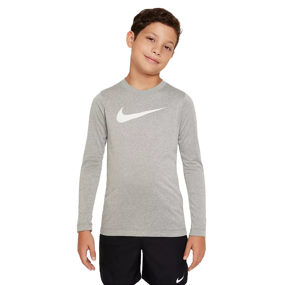 Boys 8-20 Nike Dri-FIT Legend Swoosh Tee 5 Boys 8-20 Nike Dri-FIT Legend Swoosh Tee - Image 3