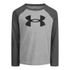 Boys 4-7 Under Armour Signature Logo Long Sleeve Raglan Tee