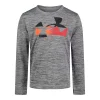 Boys 4-7 Under Armour Long Sleeve Pop Out Logo Graphic Tee -Kohl's Shop 5719741 Steel