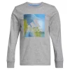 Boys 8-20 adidas Gradient Camo Badge of Sport Heather Tee