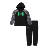 Toddler Boy Under Armour Zip-Up Raglan Graphic Hoodie & Jogger Pants Set -Kohl's Shop 5765861