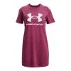 Girls 7-16 Under Armour Logo Short Sleeve T-Shirt Dress -Kohl's Shop 5773153 Cherry Heather