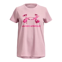 Girls 7-16 Under Armour Tech™ Print Big Logo Tee -Kohl's Shop 5775201 Pink Sugar