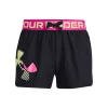 Girls 7-16 Under Armour Play Up Graphic Logo Shorts
