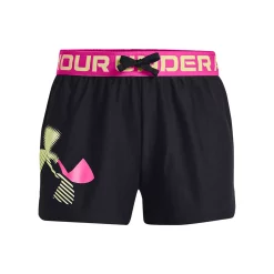 Girls 7-16 Under Armour Play Up Graphic Logo Shorts