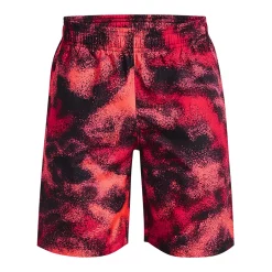 Boys 8-20 Under Armour Woven Printed Shorts -Kohl's Shop 5782475 Black Red Print