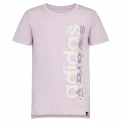 Girls 7-16 adidas Vented Heather Tee -Kohl's Shop 5797285 Purple Tint