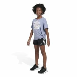 Girls 7-16 adidas Loose Tie Front Tee -Kohl's Shop 5798009 ALT2