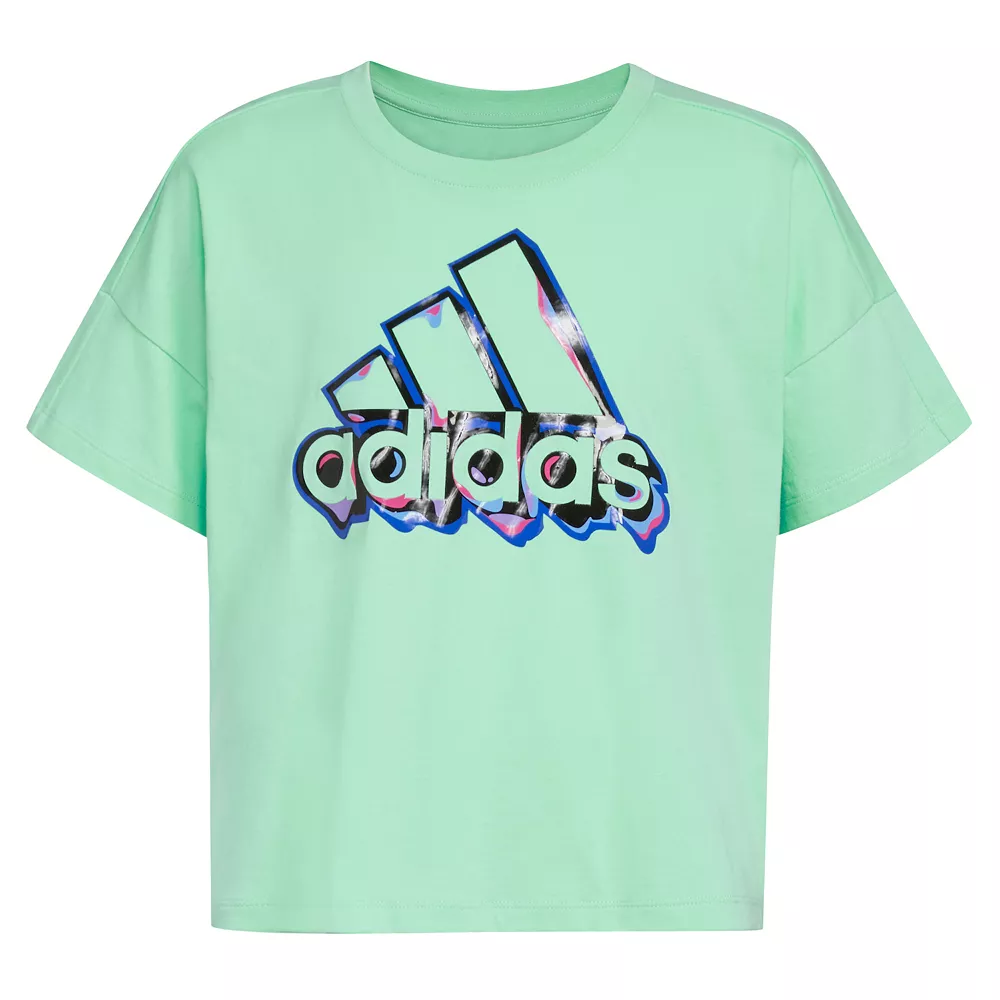 Girls 7-16 adidas Loose Box Tee 4 Girls 7-16 adidas Loose Box Tee - Image 2
