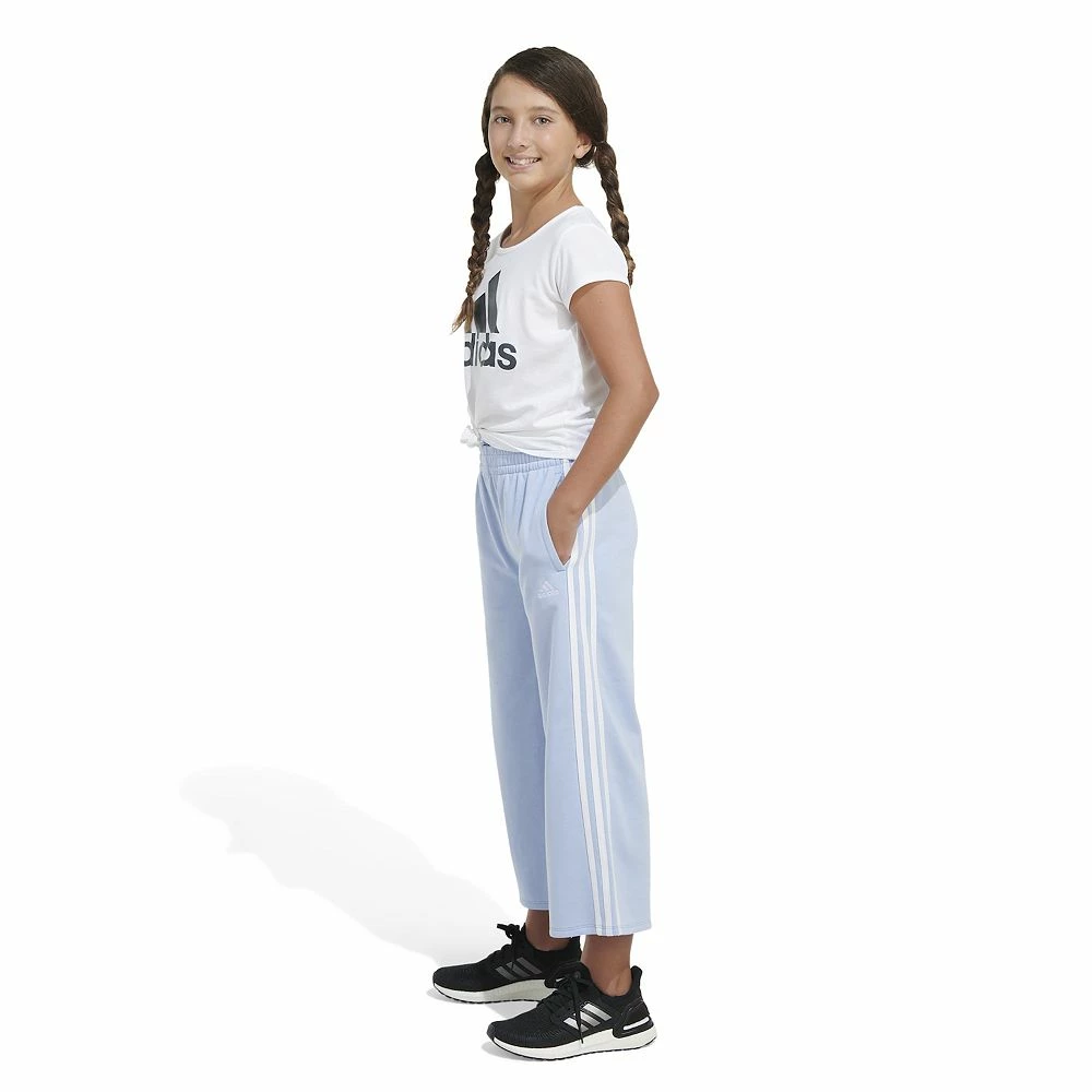 Girls 7-16 adidas French Terry Wide-Leg Pants 10 Girls 7-16 adidas French Terry Wide-Leg Pants - Image 8