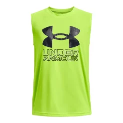 Boys 8-20 Under Armour Hybrid Print Tech™ Tank -Kohl's Shop 5798585 Lime Surge