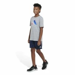 Boys 8-20 adidas Iconic Tee In Regular & Husky -Kohl's Shop 5804991 ALT4
