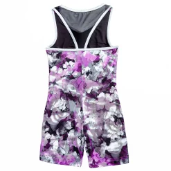 Girls 4-16 Rainbeau Moves Printed Biketard with Mesh Back -Kohl's Shop 5818330 ALT