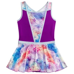 Girls 4-16 Rainbeau Moves Print Skirted Leotard -Kohl's Shop 5818344 Purple