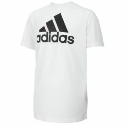 Boys 8-20 adidas Climalite Logo Tee -Kohl's Shop 5818844 White