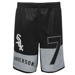 Youth Tim Anderson Black Chicago White Sox Pandemonium Name & Number Shorts -Kohl's Shop 5820909 ALT2