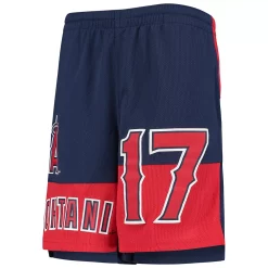 Youth Shohei Ohtani Navy Los Angeles Angels Pandemonium Name & Number Shorts -Kohl's Shop 5822662 ALT2