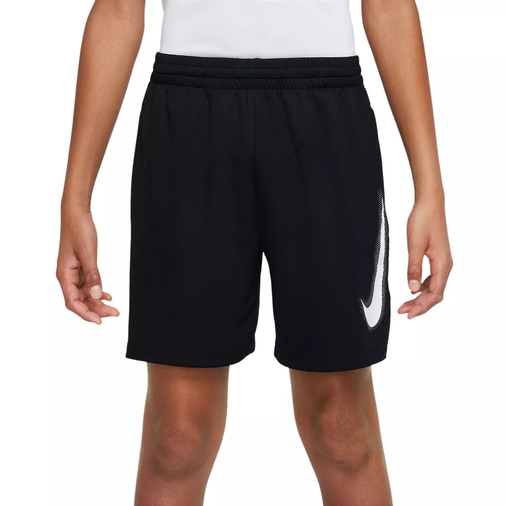 Boys 8-20 Nike Dri-FIT Multi+ Graphic Swoosh Shorts 6 Boys 8-20 Nike Dri-FIT Multi+ Graphic Swoosh Shorts - Image 4