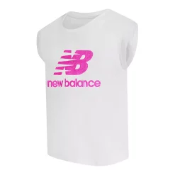 Girls 7-16 New Balance® Rainbow Foil Flying Logo Tee -Kohl's Shop 5830437 White