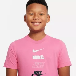Boys 8-20 Nike Sportswear Stacked Logo Graphic Tee -Kohl's Shop 5830443 ALT3
