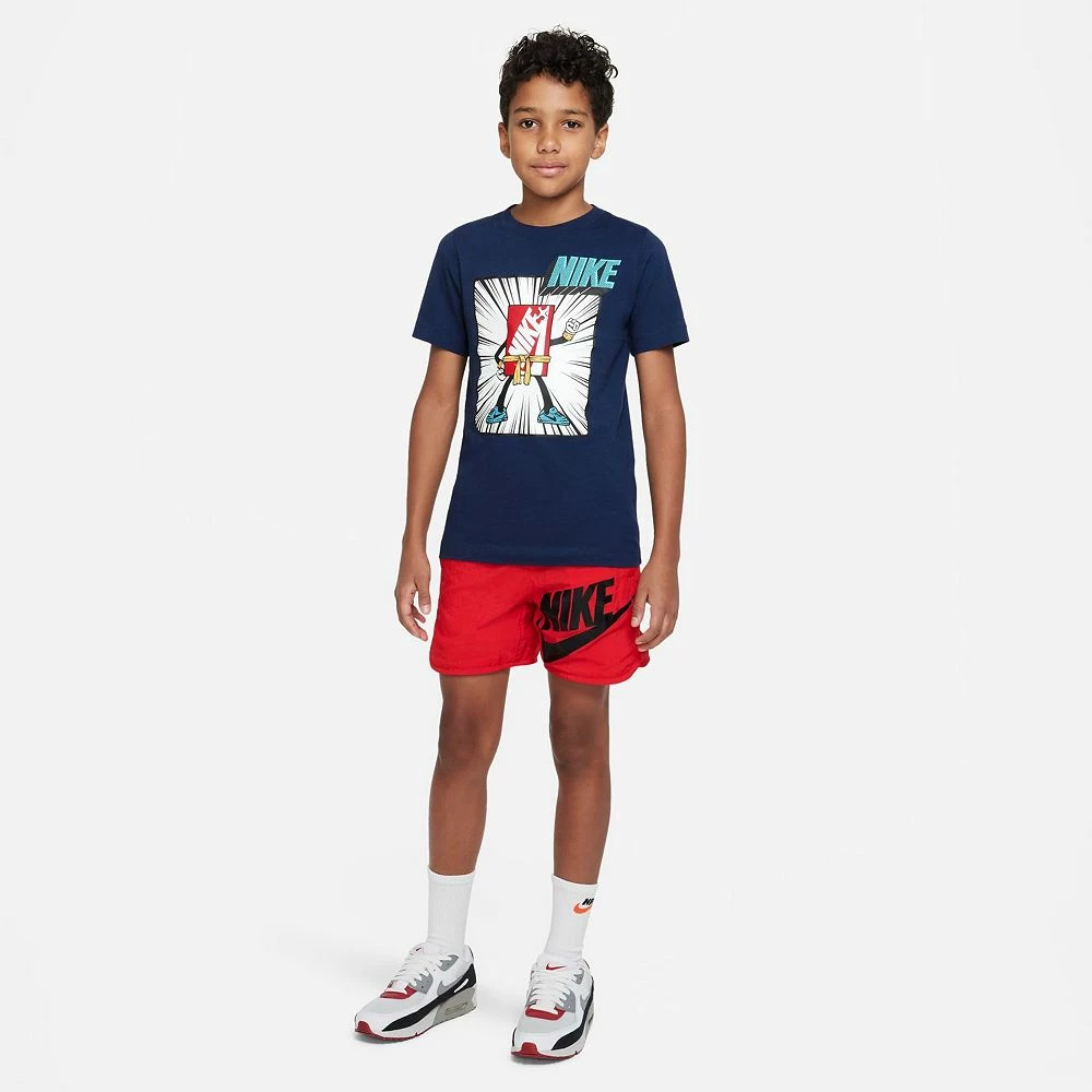 Boys 8-20 Nike Sportswear Shoebox Graphic Tee 6 Boys 8-20 Nike Sportswear Shoebox Graphic Tee - Image 4