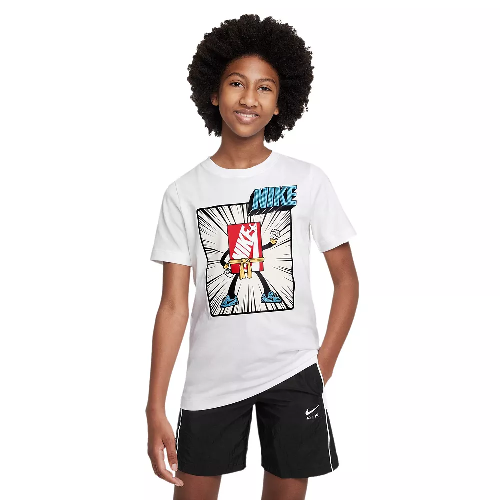 Boys 8-20 Nike Sportswear Shoebox Graphic Tee 3 Boys 8-20 Nike Sportswear Shoebox Graphic Tee