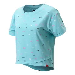 Girls 7-16 New Balance® Allover Print Tee -Kohl's Shop 5830505 Surf