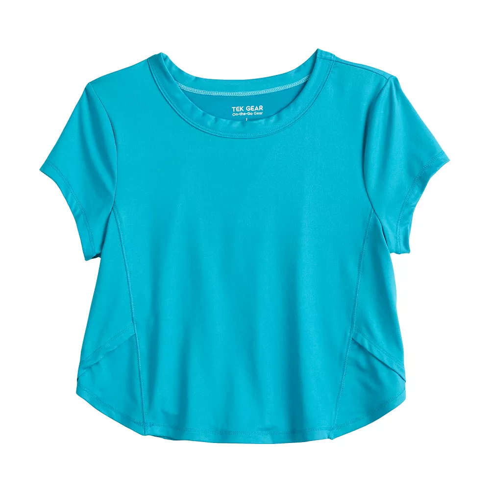 Girls 7-20 Tek Gear® Soft Tek Tee in Regular & Plus 4 Girls 7-20 Tek Gear® Soft Tek Tee in Regular & Plus - Image 2