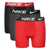 Boys 8-20 Nike 3-pack Solid Boxers -Kohl's Shop 5831682 University Red