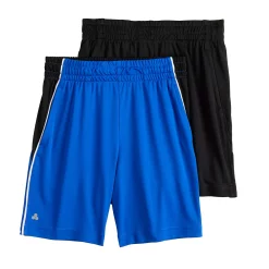 Boys 8-20 Tek Gear® Dry Tek 2-Pack Printed Shorts -Kohl's Shop 5840175 Blue Black