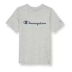 Boys 8-20 Champion Classic Script Tee -Kohl's Shop 5840444 Oxford Gray Heather