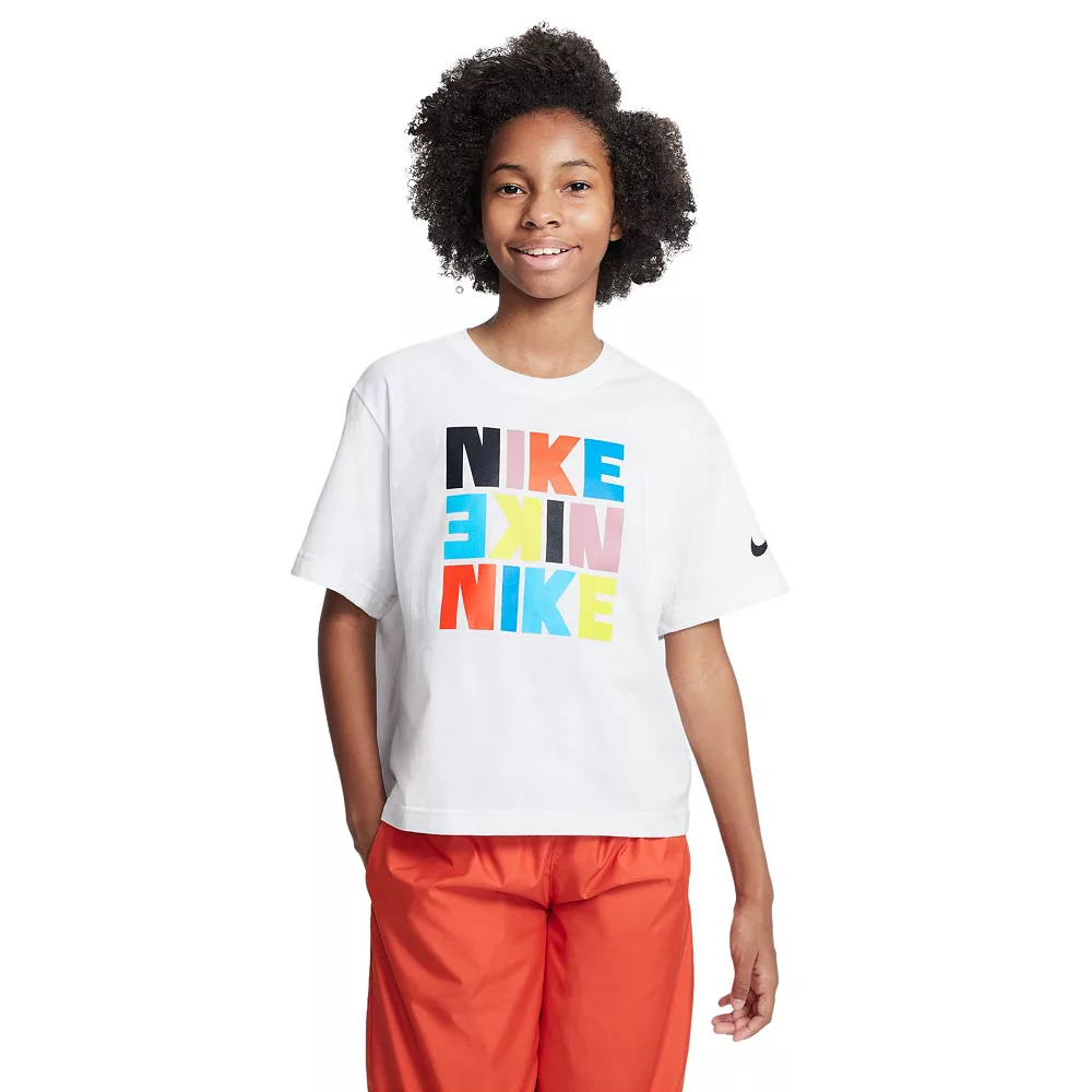 Girls 7-16 Nike Sportswear Graphic Tee 5 Girls 7-16 Nike Sportswear Graphic Tee - Image 3