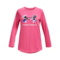 Girls 7-16 Under Armour Printed Logo Tech Tee 17 Girls 7-16 Under Armour Printed Logo Tech Tee -Kohl's Shop 5848734 Pink