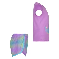 Girl 4-6x Nike Graphic Swoosh Tee and Sprinter Shorts Set -Kohl's Shop 5875109 ALT3