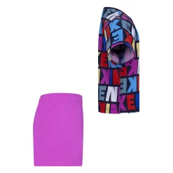 Girls 4-6x Nike Word Print Tee & Shorts Set -Kohl's Shop 5875206 ALT3