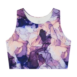 Girls 7-16 Gaiam Layla High-Neck Bralette -Kohl's Shop 5876665 Striking Purple